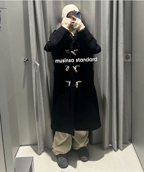 MUSINSA STANDARD（ムシンサスタンダード）の「コーデュロイパラシュートパンツ[クリーム]（その他パンツ・メンズ・その他・38/26/27/28/29/36/34/32/30/31/33）」の7枚目の写真