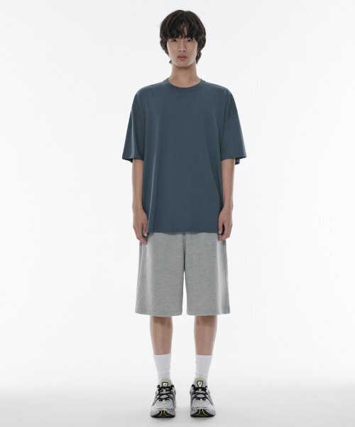 MUSINSA STANDARD（ムシンサスタンダード）の「バスケットボールスウェットショーツ [メランジグレー]（その他パンツ・メンズ・その他・XX-LARGE/XXX-LARGE/LARGE/MEDIUM/SMALL/X-LARGE）」の3枚目の写真