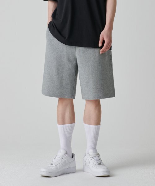 MUSINSA STANDARD（ムシンサスタンダード）の「バスケットボールスウェットショーツ [メランジグレー]（その他パンツ・メンズ・その他・XX-LARGE/XXX-LARGE/LARGE/MEDIUM/SMALL/X-LARGE）」の4枚目の写真
