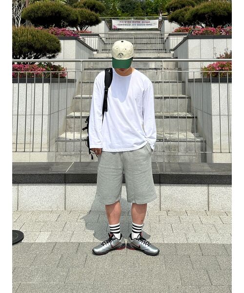 MUSINSA STANDARD（ムシンサスタンダード）の「バスケットボールスウェットショーツ [メランジグレー]（その他パンツ・メンズ・その他・XX-LARGE/XXX-LARGE/LARGE/MEDIUM/SMALL/X-LARGE）」の14枚目の写真