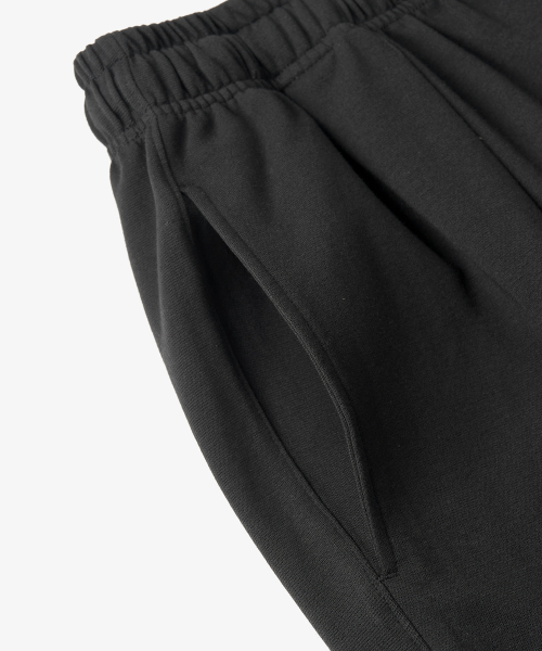 TOFFEE(トフィー)の「ワンタックハーフスウェットパンツ(ブラック)(その他パンツ・メンズ・その他・SMALL/MEDIUM/LARGE/X-LARGE)」の5枚目の写真
