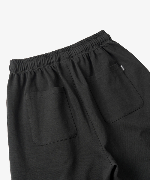 TOFFEE(トフィー)の「ワンタックハーフスウェットパンツ(ブラック)(その他パンツ・メンズ・その他・SMALL/MEDIUM/LARGE/X-LARGE)」の6枚目の写真
