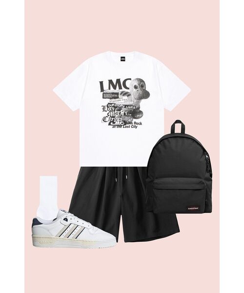 TOFFEE(トフィー)の「ワンタックハーフスウェットパンツ(ブラック)(その他パンツ・メンズ・その他・SMALL/MEDIUM/LARGE/X-LARGE)」の2枚目の写真