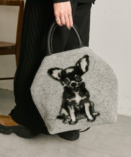 TERESA CAMBI(テレサカンビ)】別注アニマルトートバッグ（トートバッグ