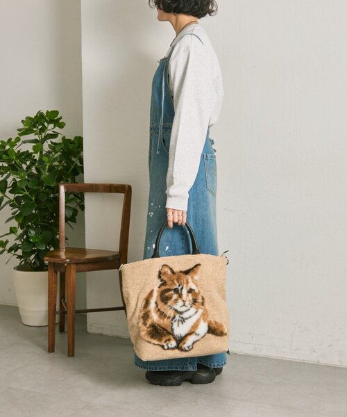 teresa cambi（テレサカンビ） トートバッグ GATTO ネコ 2wayバッグ