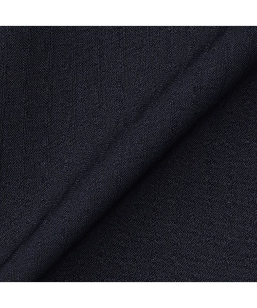 SUIT SELECT(スーツセレクト)の「【おうちで洗えるストレッチスーツ】【すぐ着られるパンツ裾上げ済仕様】【SLIM TAPERED】【年間】2釦シングルテーパードパンツスーツ 0タック/シャドーストライプ/ウエストシャーリング/「4S」(スーツセット・メンズ・ブラック/ネイビー・A5/Y5/Y4/A6/A4/AB6/AB4/AB5/Y6)」の18枚目の写真