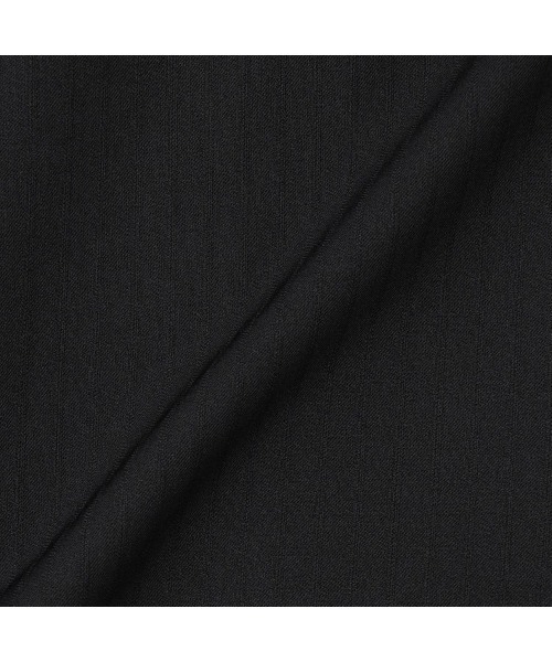 SUIT SELECT(スーツセレクト)の「【おうちで洗えるストレッチスーツ】【すぐ着られるパンツ裾上げ済仕様】【SLIM TAPERED】【年間】2釦シングルテーパードパンツスーツ 0タック/シャドーストライプ/ウエストシャーリング/「4S」(スーツセット・メンズ・ブラック/ネイビー・A5/Y5/Y4/A6/A4/AB6/AB4/AB5/Y6)」の11枚目の写真