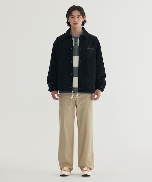 COVERNAT(カバーナット)の「CORDUROY COACH JACKET(ブルゾン・メンズ・グリーン/ブラック/キャメル・X-LARGE/LARGE/MEDIUM/SMALL)」の4枚目の写真