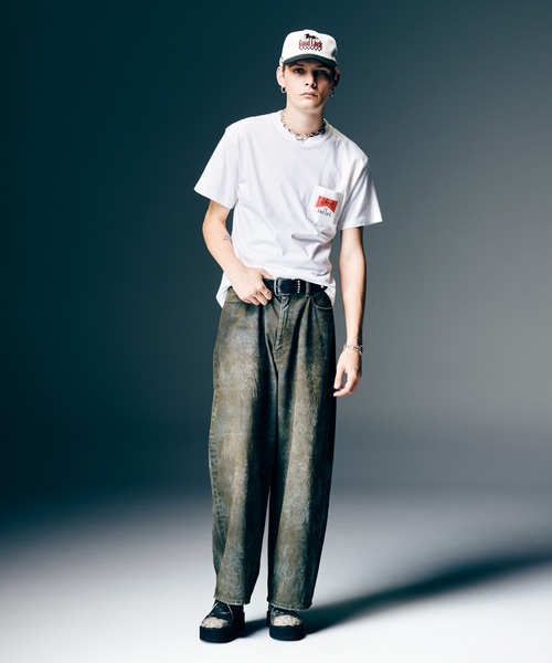 glamb(グラム)の「Good Luck T-Shirt IV / グッドラックTシャツⅣ(Tシャツ/カットソー・メンズ・ホワイト/ブラック・S/M/L)」の9枚目の写真