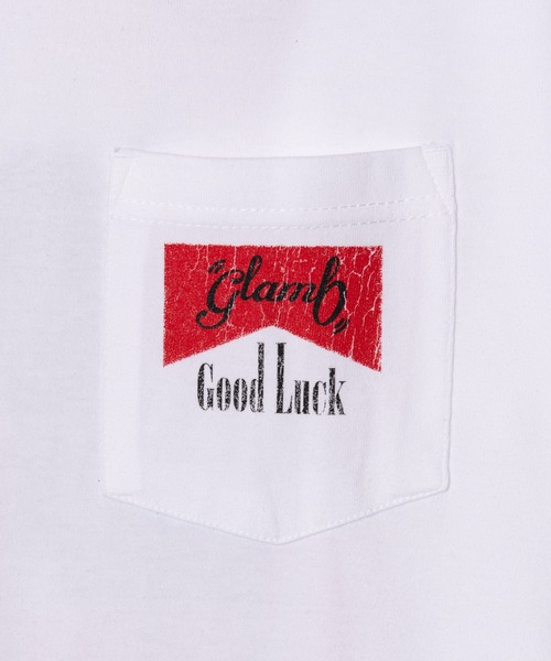 glamb(グラム)の「Good Luck T-Shirt IV / グッドラックTシャツⅣ(Tシャツ/カットソー・メンズ・ホワイト/ブラック・S/M/L)」の17枚目の写真