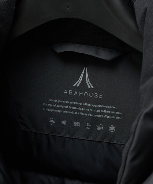 ABAHOUSE（アバハウス）の「【LIMONTA】700FP フーデットダウンジャケット / ショートブルゾン（ダウンジャケット/コート・メンズ・ブラック/ブラウン/アイボリー・44/46/48）」の10枚目の写真