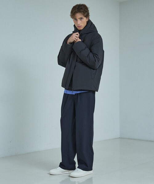 ABAHOUSE（アバハウス）の「【LIMONTA】700FP フーデットダウンジャケット / ショートブルゾン（ダウンジャケット/コート・メンズ・ブラック/ブラウン/アイボリー・44/46/48）」の14枚目の写真