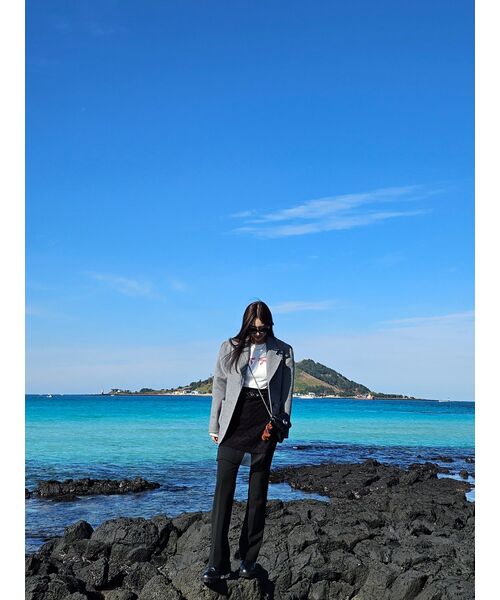 SINOON(シヌーン)の「RIBBON PUFF LONG SLEEVE (WHITE)(Tシャツ/カットソー・レディース・その他・FREE)」の7枚目の写真