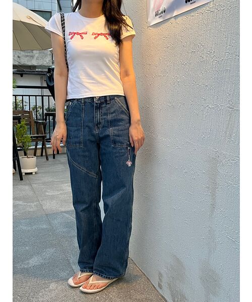 SINOON(シヌーン)の「RIBBON PUFF LONG SLEEVE (WHITE)(Tシャツ/カットソー・レディース・その他・FREE)」の10枚目の写真