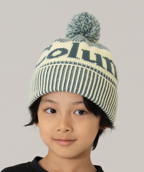 Columbia】ロゴポンポンニット帽（ニットキャップ/ビーニー）｜and D