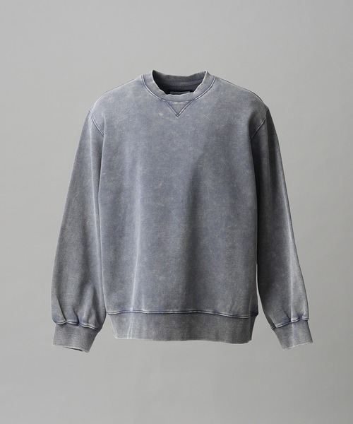UNISEX》【ONE-MILE WEAR】Prime-Over Crew Neck Fade Sweat Pullover