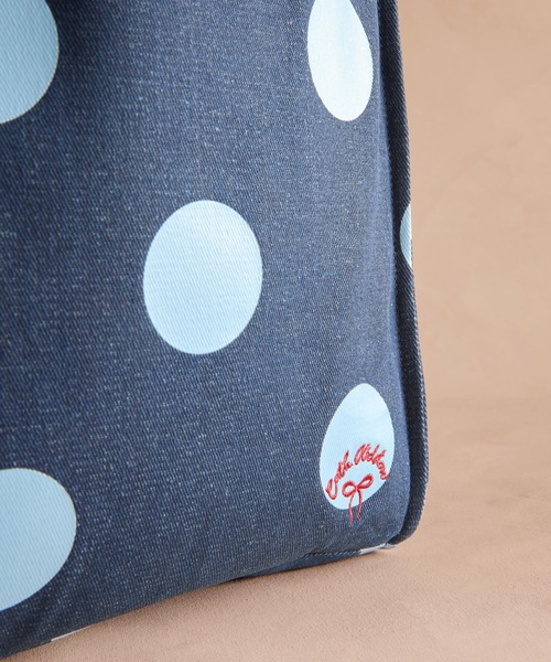 Cath Kidston(キャスキッドソン)の「ラージブックバック Denim Spot(トートバッグ・レディース・その他・FREE)」の5枚目の写真