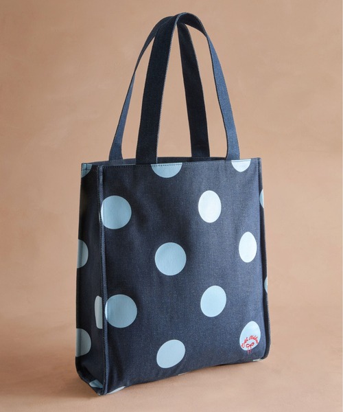 Cath Kidston(キャスキッドソン)の「ラージブックバック Denim Spot(トートバッグ・レディース・その他・FREE)」の3枚目の写真