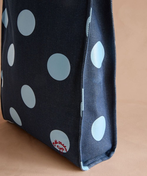 Cath Kidston(キャスキッドソン)の「ラージブックバック Denim Spot(トートバッグ・レディース・その他・FREE)」の4枚目の写真