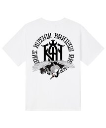 KAN6312（カン6312）の「KTW0106 ギルジョ2 半袖Tシャツ - ホワイト（Tシャツ/カットソー）」