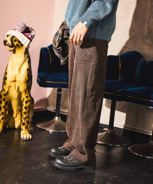 niko and...（ニコアンド）の「メランジコーデュロイペインターパンツ（その他パンツ・メンズ・ベージュ/ブラウン/グレー/ブラック・LARGE/MEDIUM）」の22枚目の写真