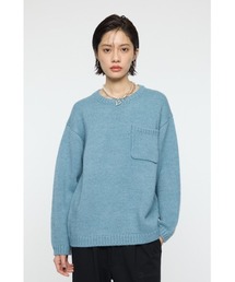 PROJECT U（プロジェクトユー）の「PU ABSTRACT ニットトップス（ニット/セーター）」