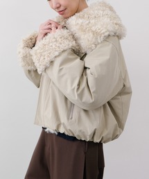 ボアライニングブルゾン