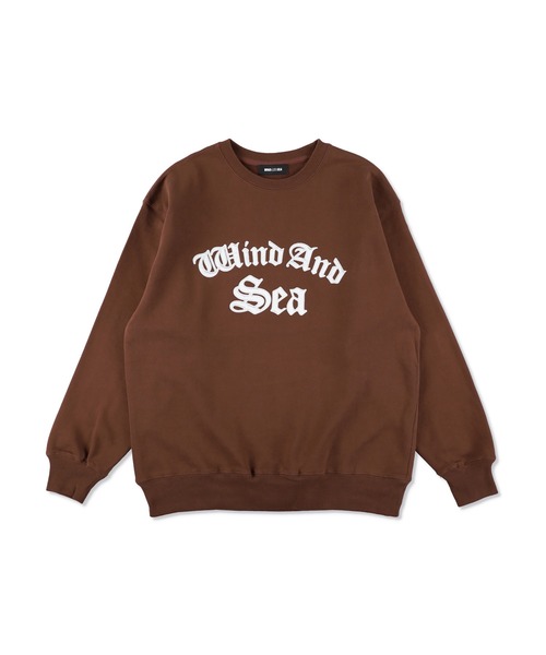 Satin Patch Crewneck Sweatshirt（スウェット）｜WIND AND SEA