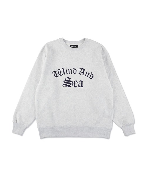 Satin Patch Crewneck Sweatshirt（スウェット）｜WIND AND SEA