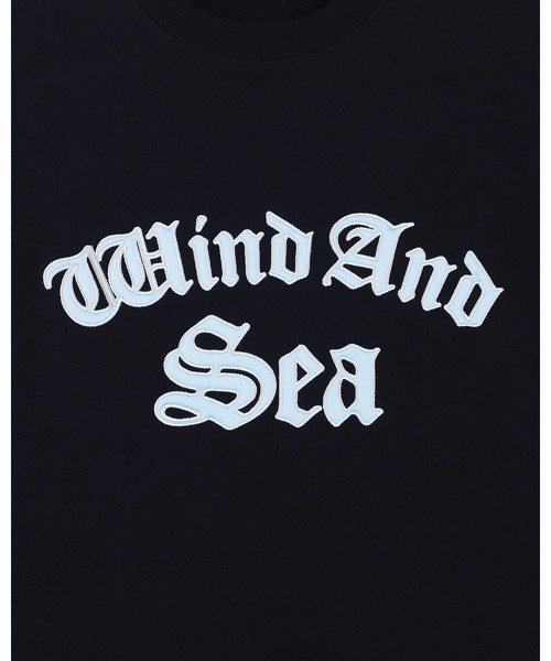 【人気のカナヘイ】新品！WIND AND SEA ロゴ スウェット☆ Dj0.jpg