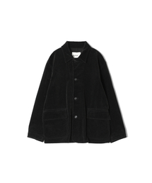 Gardener Corduroy Coverall Jacket Black