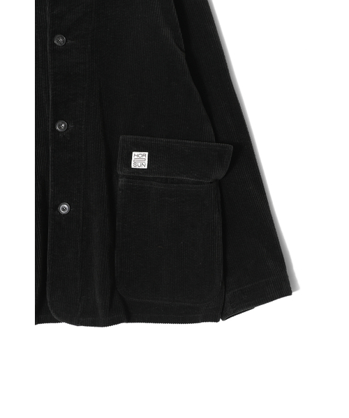 HORLISUN（ホーリーサン）の「Gardener Corduroy Coverall Jacket Black（その他アウター・レディース・その他・SMALL/MEDIUM/LARGE）」の4枚目の写真