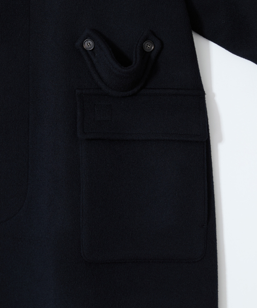 HORLISUN(ホーリーサン)の「Winterport Wool Coat Dark Navy(チェスターコート・メンズ・その他・LARGE/MEDIUM/SMALL)」の7枚目の写真