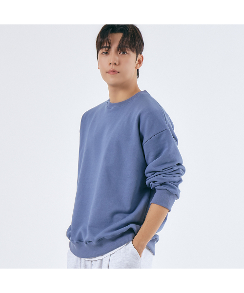 LXT（エルエックスティー）の「ソリッドコットンヘビーウェイトオーバースウェット [ブルー]（スウェット・メンズ・その他・MEDIUM/LARGE/X-LARGE/XX-LARGE）」の4枚目の写真
