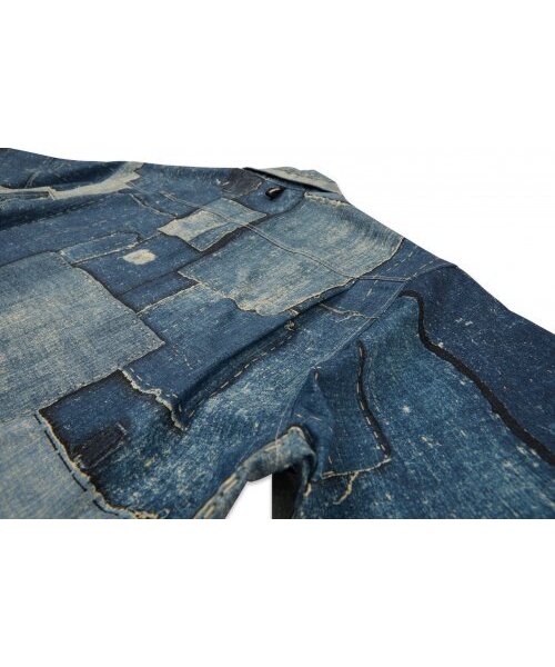 DIAFVINE(ディアフバイン)の「DV.LOT 682 INDIGO BORO shirt(シャツ/ブラウス・メンズ・その他・XX-LARGE/LARGE/X-LARGE)」の4枚目の写真