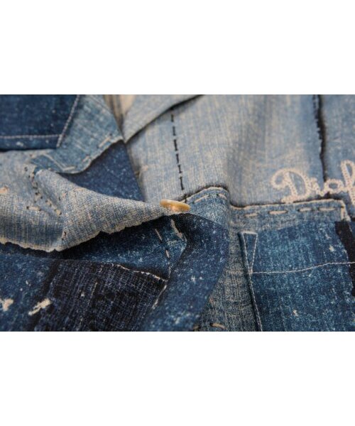 DIAFVINE(ディアフバイン)の「DV.LOT 682 INDIGO BORO shirt(シャツ/ブラウス・メンズ・その他・XX-LARGE/LARGE/X-LARGE)」の5枚目の写真