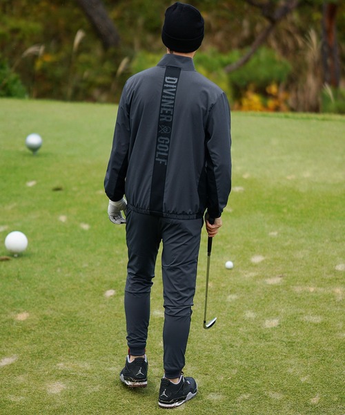 DIVINER GOLF】シャカスタンドジップブルゾンセットアップ メンズ