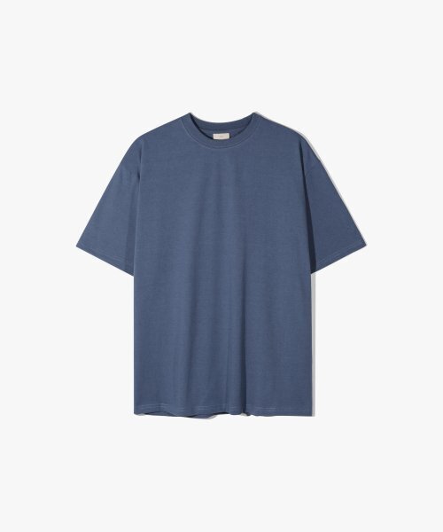 ESN(イーエスエヌ)の「プレミアムシングルセミオーバーフィットTシャツブルー(Tシャツ/カットソー・メンズ・その他・XX-LARGE/LARGE/MEDIUM/X-LARGE)」の3枚目の写真