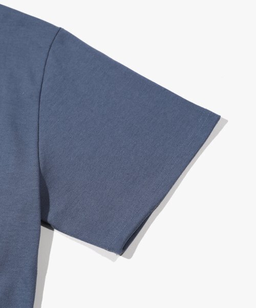 ESN(イーエスエヌ)の「プレミアムシングルセミオーバーフィットTシャツブルー(Tシャツ/カットソー・メンズ・その他・XX-LARGE/LARGE/MEDIUM/X-LARGE)」の5枚目の写真