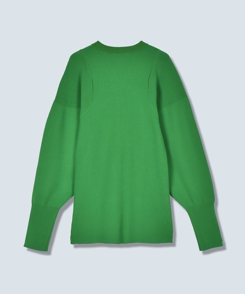 OMMO（オーエムエムオー）の「SQUARESLEEVE V NECK KT CD（カーディガン/ボレロ・レディース・ブルー/グレー/ブラック/グリーン・F）」の18枚目の写真