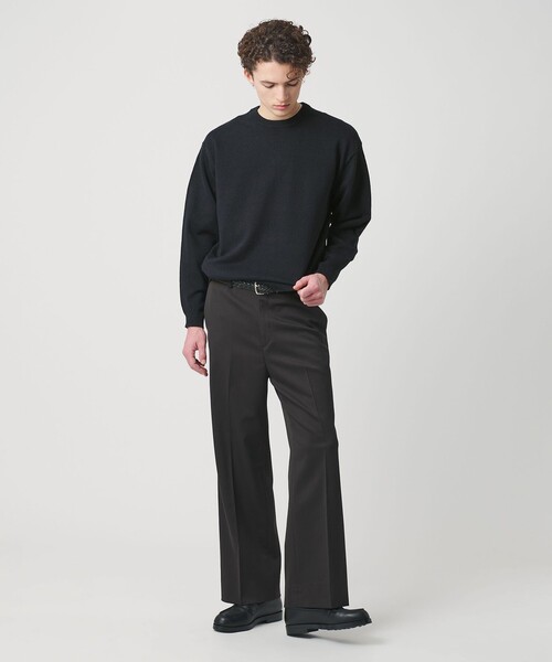 BEAUTY&YOUTH UNITED ARROWS（ビューティーアンドユースユナイテッドアローズ）の「ハイブリッド リネン クルーネック ニット（ニット/セーター・メンズ・ネイビー/レッド/グレー/ナチュラル・S/M/L/XL）」の8枚目の写真