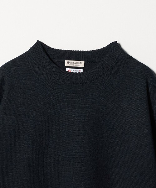 BEAUTY&YOUTH UNITED ARROWS（ビューティーアンドユースユナイテッドアローズ）の「ハイブリッド リネン クルーネック ニット（ニット/セーター・メンズ・ネイビー/レッド/グレー/ナチュラル・S/M/L/XL）」の18枚目の写真