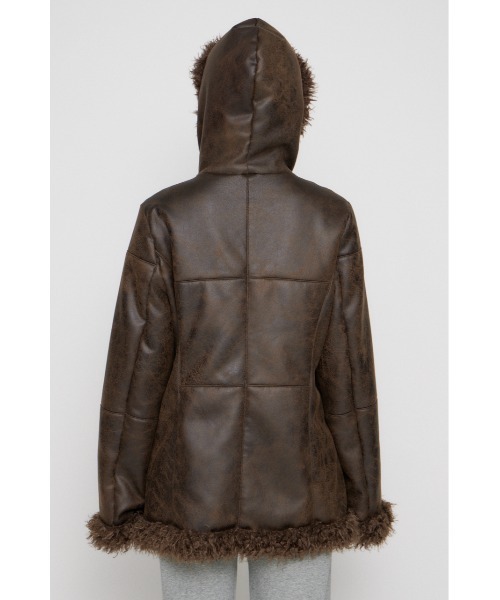 VINTAGE FAUX FUR MIDDLE ムートン（ムートンコート）｜LAGUA GEM