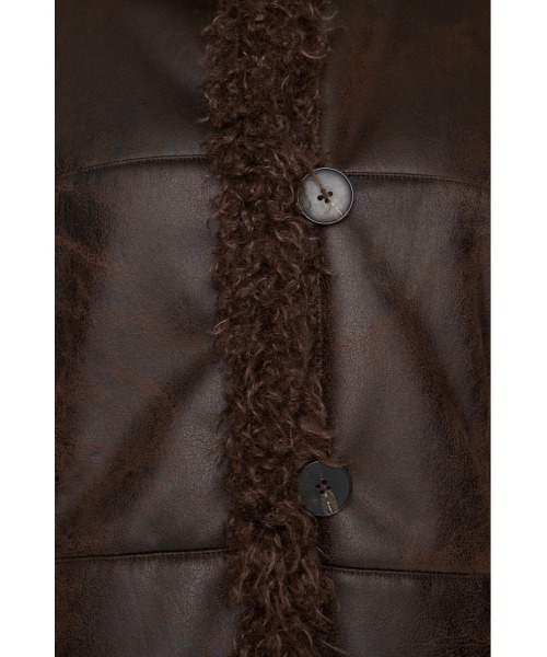 VINTAGE FAUX FUR MIDDLE ムートン（ムートンコート）｜LAGUA GEM