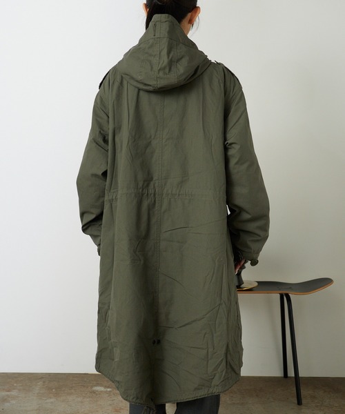 セール】HOUSTON / ヒューストン M-51 PARKA ミリタリータグ モッズ