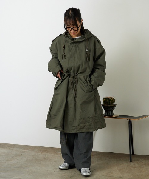 セール】HOUSTON / ヒューストン M-51 PARKA ミリタリータグ モッズ