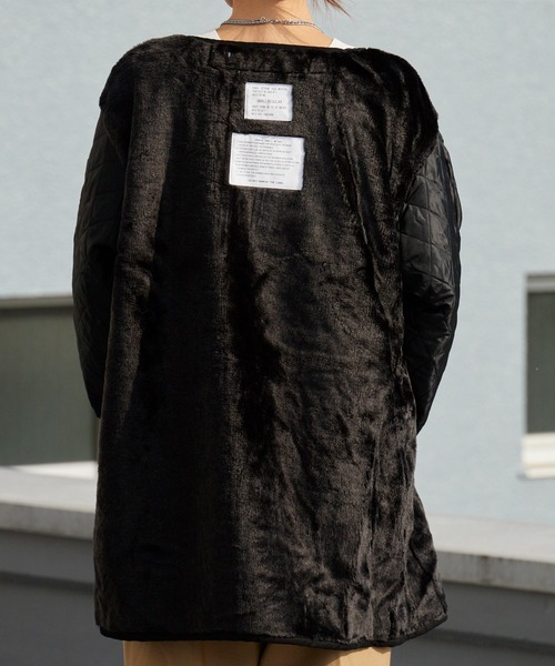 HOUSTON（ヒューストン）の「HOUSTON / ヒューストン M-51 PARKA ミリタリータグ モッズパーカー（モッズコート・メンズ・ブラック/オリーブ・XS/S）」の16枚目の写真