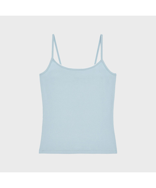 ALKI ALKA(アルキアルカ)の「Lace Trim Sleeveless (Light Blue)(Tシャツ/カットソー・レディース・ライトブルー・FREE)」の1枚目の写真