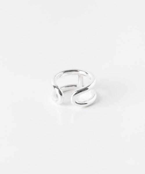 XOLO(ショロ)の「XOLO H Ring(リング・メンズ・シルバー・LARGE)」の4枚目の写真
