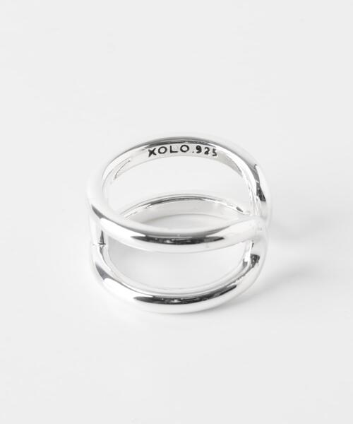 XOLO(ショロ)の「XOLO H Ring(リング・メンズ・シルバー・LARGE)」の5枚目の写真